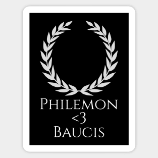 Philemon <3 Baucis - Ancient & Classical Greek Mythology Sticker